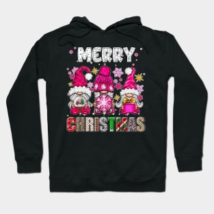 Merry Christmas Gnome Family Funny Xmas Tree Women Men Kids Hoodie